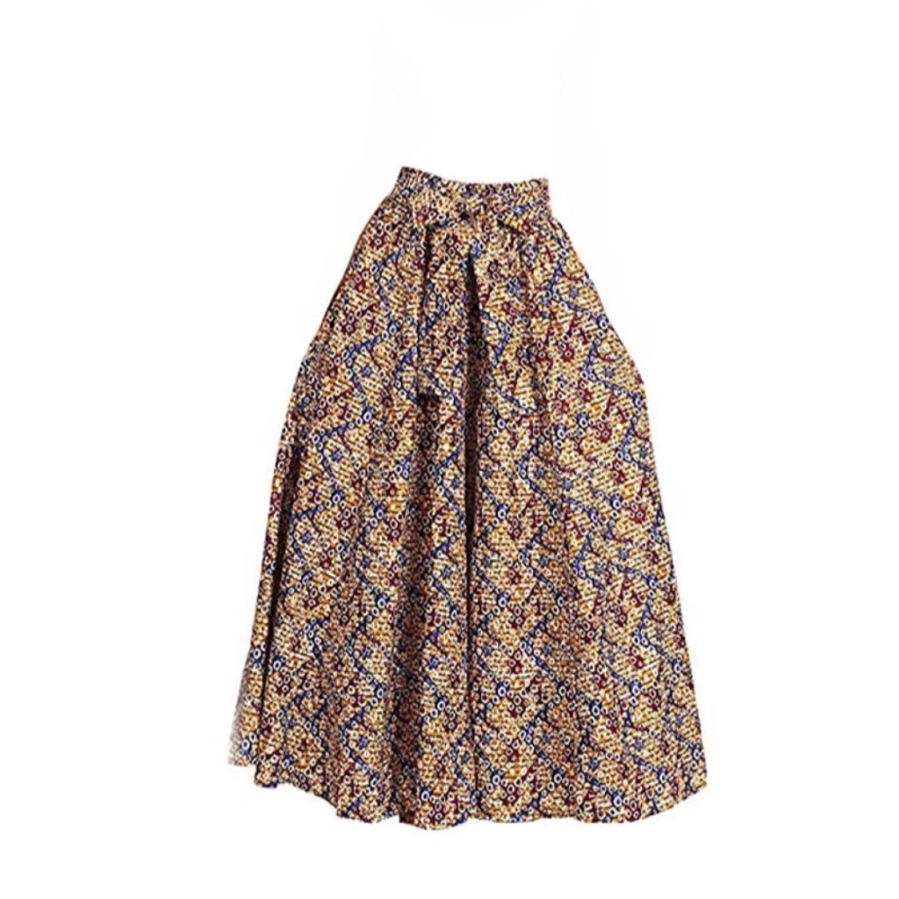 Ankara Maxi Wax Skirt